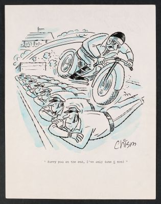 Jack Chism | Sorry to You on the End Gag Strip by Jack Chism | mycomicshop.com (Buy It Now)