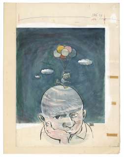 Shinji Nagashima Hand-Drawn Color Illustration