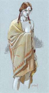 Juillard | Plume aux vents, illustration Ã  l’encre de Ch… | Millon