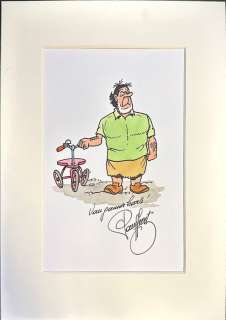 Paul Geerts | Suske en Wiske - Originele gekleurde tekening van Jerom in oude stijl | Catawiki