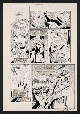 Original Art from Mantra #2 (1995) Story Page 3 Pencils by Chuck Wojtkiewicz, Inks by Terry Austin | mycomicshop.com