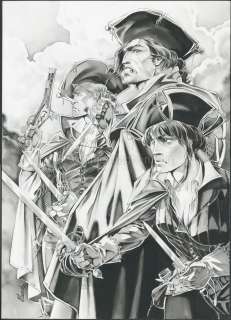 Juan Luis Landa - Couverture originale du 2ème coffret des tomes 1 et 2 - Arthus Trivium