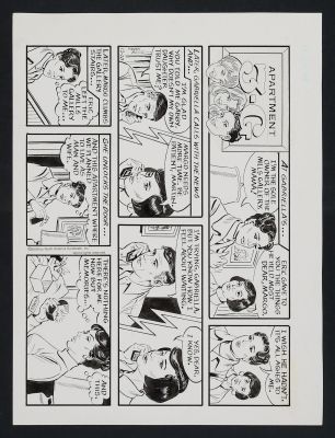 Original Art for the Apartment 3-G Comic Strip (1/29/06 & 12/20/09) by Frank Bolle | mycomicshop.com