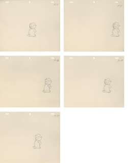 Osamu Tezuka Hand-Drawn Anime Genga Bandar Book - Five Sheets | Mandarake (Big Web)