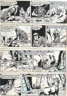 Willy Vandersteen / Frank Sels | Willy Vandersteen / Frank Sels - Originele pagina (p.17) - De Rode Ridder 21 - De Wilde Horde - (1964) | Catawiki