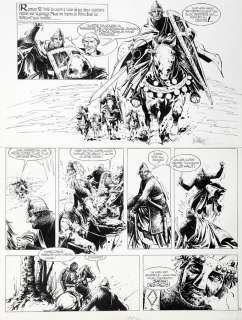 Vance | Ramiro, planche n°19 Ã  l’encre de Chine de l… | Millon