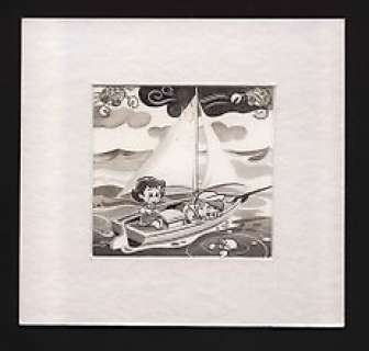 Marin, Claude | Original drawing, signed CM for the newspaper Frimousse  - (1960s) | Catawiki