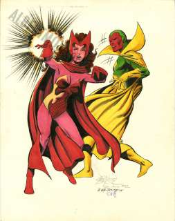 John Byrne - scarlet witch and the vison