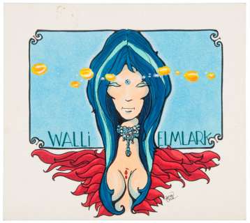 "BODE EROTICA WALLI ELMLARK" CAVALIER MAGAZINE ORIGINAL ART PAIR. | Hake’s
