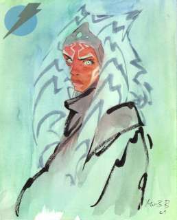 Matias Bergara - *sketches/drawings* issue ahsoka tano