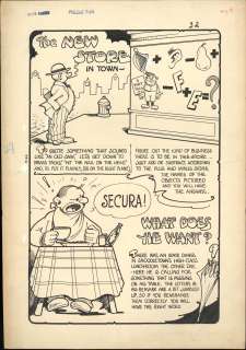 Carlson-Original Art- The New Store in Town (unknown Date) | Russ Cochran