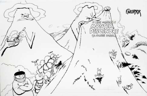 F’murrr | Le Génie des alpages, illustration de grand forma… | Millon