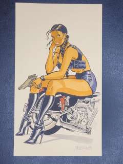 Meynet, Félix | Meynet, Félix - Dessin original couleur + ex-libris - Les Éternels - (2007) | Catawiki