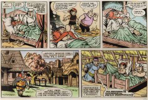 Janusz Christa (1934 - 2008) "Kajko and Kokosz" - | Desa Unicum