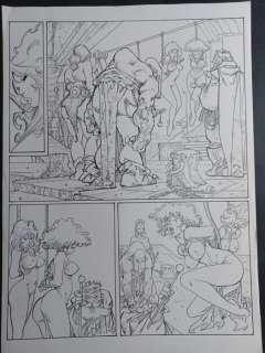 Azpiri Alfonso | A. Azpiri - Tavola Originale "Lorna" cm 29,5x42 - Page volante - Exemplaire unique | Catawiki