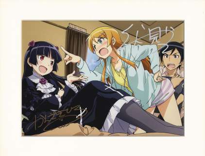 Tsukasa Fushimi / Hiro Kanzaki Hand Signed Color Reproduction Illustration | Mandarake (Big Web)