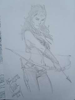 Giulio De Vita - Giulio De Vita - Les mondes de Thiorgal - Kriss de Valnor T3 - Digne d‘une reine - avec dédicace originale - Cartonné - EO - (2012/2013)