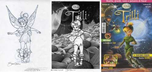 Sara Storino | Tinker Bell alternative cover #46 Trilli #46 - Signed Original by Sara Storino - Page volante - (2010) | Catawiki