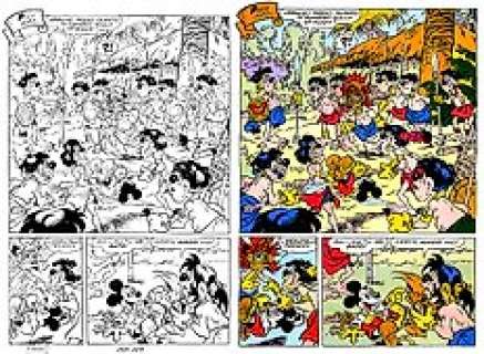 Sergio Asteriti, Osvaldo Pavese - Topolino I TL 1584-BP - e il tesoro dei Caraibi - Sergio Asteriti - p. 59 - (1986)
