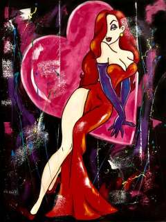 Carlitos | Jessica Rabbit - Pintura original - 60 x 80cm. - (2022) | Catawiki