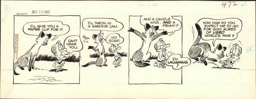 Bowen - HAGEN, FAGIN & O’TOOLE, Daily Art (8/16/1965) | Russ Cochran