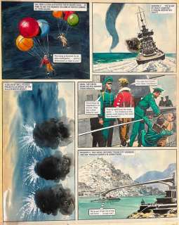 Lawrence, Don | Lawrence, Don - Originele pagina in kleur - Trigië - Het mysterie van de Tarron maan - (1973) | Catawiki