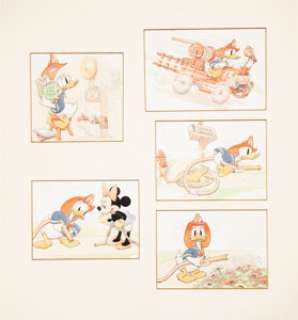 Hank Porter Fire Chief Illustration Original Art (Good Housekeeping, 1940). Brave Chief Donald‘s dreams of -