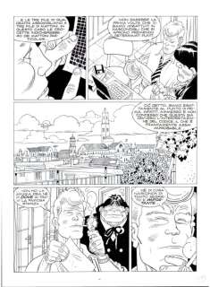 Alessandrini, Giancarlo | Alessandrini, Giancarlo - 2x Tavole Originali - Martin Mystere Gigante n. 1 "Il segreto di San Nicola" - (1995) | Catawiki