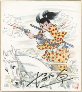 Taku Horie Hand-Drawn Color Shikishi "Kennosuke Yaguruma" | Mandarake (Big Web)