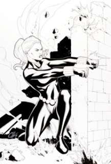 Clayton Henry Marvel Adventures Super Heroes #10 Black Widow Cover Original Art (Marvel, 2011). In this issue from the -