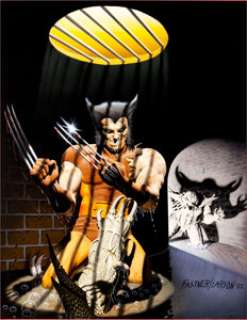 Steve Fastner and Rich Larson X-Men Portfolio Set Two Wolverine Illustration Original Art (SQP/Marvel, 1983). -