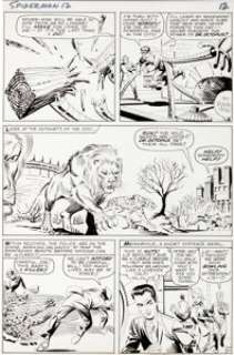 Steve Ditko Amazing Spider-Man #12 Page 11 Original Art (Marvel, 1964). A beautiful, clean page, both - | Heritage