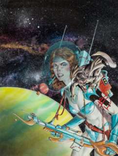 Carl Potts New Mutants #63 Cover Painting Original Art (Marvel, 1988). This eyecatching piece of work has a -