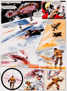 Frank Bellamy TV Century 21 #141 Page 19 Thunderbirds Original Art (IPC, 1967). TV Century 21 was a weekly -