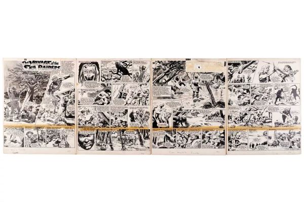 Lot 438 - Original artwork for Karl the Viking by Don Lawrence | misc / divers