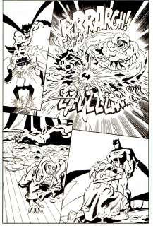 Christopher Jones | Batman Strikes #16 P 18 (Batman Saves the Joker From Clayface!) 2005 | Romitaman