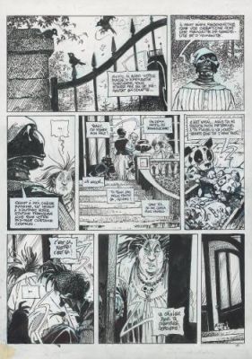 Régis Loisel | La Dernière Maison Juste Avant la Forêt, planche 151 | Galerie 9ème Art