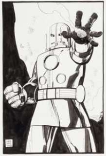 Tim Sale Hulk: Gray #3 Splash Page 22 Original Art (Marvel, 2004). A stunning masterwork by Sale featuring Iron - | Heritage