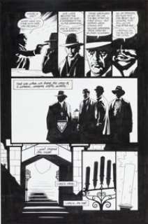 Mike Mignola and John Nyberg Bram Stoker‘s Dracula #3 Page 21 Original Art (Topps, 1992). Writer Roy Thomas, -