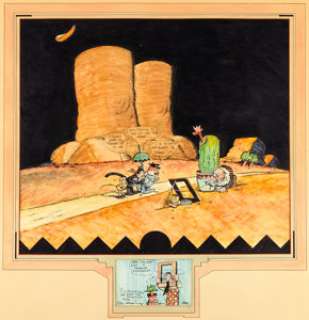 George Herriman Krazy Kat Specialty Illustrations Original Art (c. 1933). Two fantastic pieces of original art - | Heritage