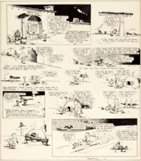 George Herriman Krazy Kat Sunday Comic Strip Original Art dated 6-11-22 (King Features Syndicate, 1922). - | Heritage