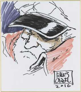 Nobuyoshi Habara Hand-Drawn Color Shikishi "Space Battleship Yamato" | Mandarake (Big Web)