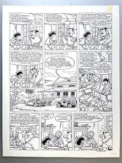 Desorgher, Daniel | Desorgher, Daniel - Planche originale - Jimmy Tousseul T9 - Les Fantômes du passé - (1995) | Catawiki