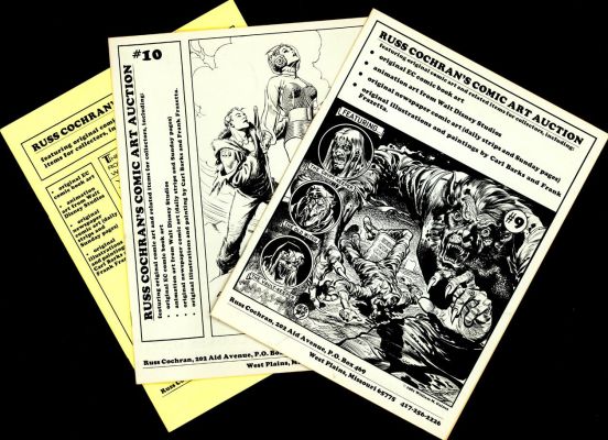 RCCA Catalogs- Lot of 3 Catalogs | Russ Cochran