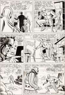 Don Heck and Mike Esposito (as Mickey Demeo) Tales of  Suspense #67 Story Page 6 Iron Man Original Art (Marvel,  196...
