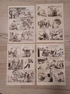 Bignotti, Franco | Bignotti, Franco - 4x tavole originali Mister No n. 12"Tango" Martinez - (1976) | Catawiki