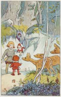 Johnny Gruelle Friendly Fairies Illustration Original Art (Donohue & Co., 1919). Beyond his Raggedy Ann - | Heritage