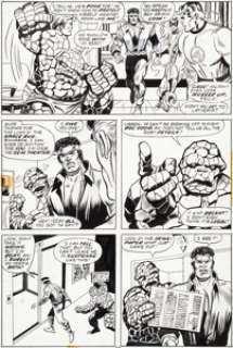 George Tuska and Billy Graham Hero for Hire #9 Page 27 Original Art (Marvel, 1973).... | Heritage