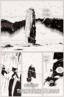 Mike Mignola and Al Williamson Fafhrd and the Gray Mouser #4 Story Page 45 Original Art (Marvel, 1991)....