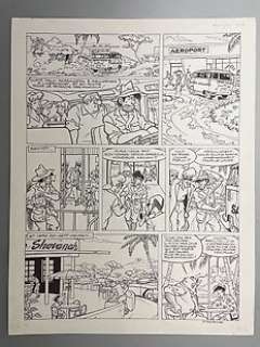 Desorgher, Daniel | Desorgher, Daniel - Planche originale - Jimmy Tousseul T9 - Les Fantômes du passé - (1995) | Catawiki